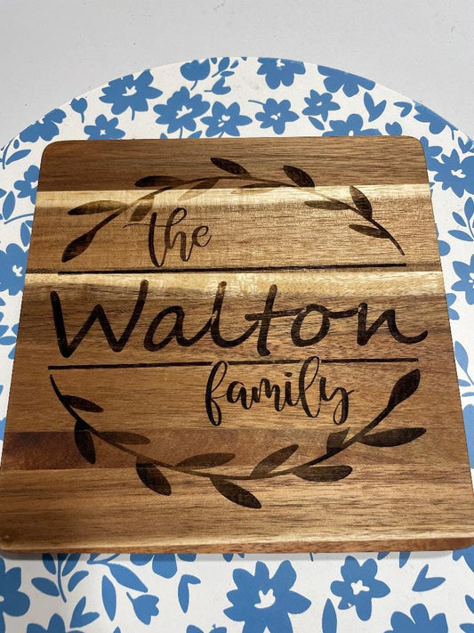 Personalized Kitchen Trivet!