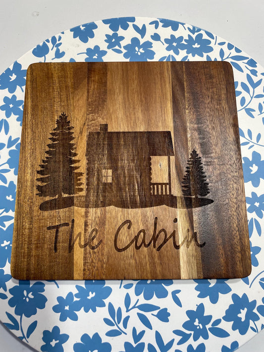 Personalized Acacia Kitchen Trivet!