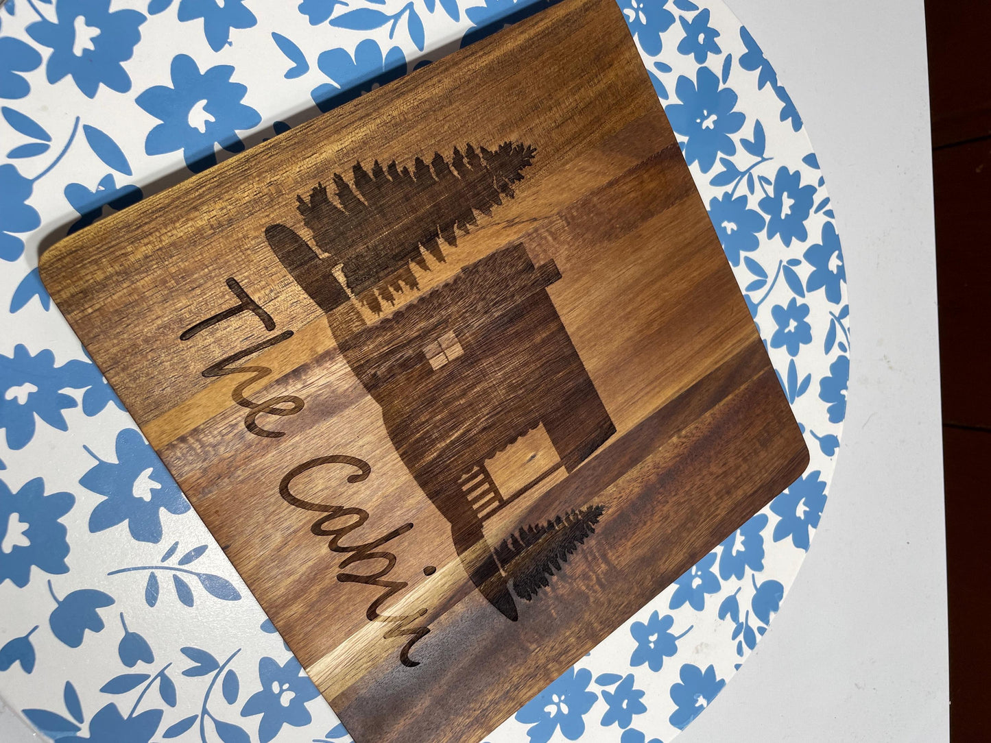 Personalized Acacia Kitchen Trivet!